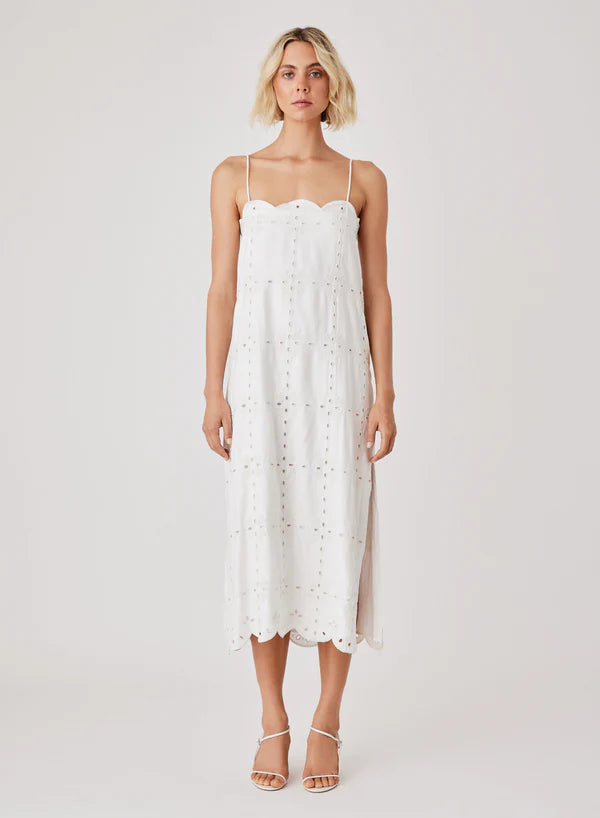 White Haven Midi Dress