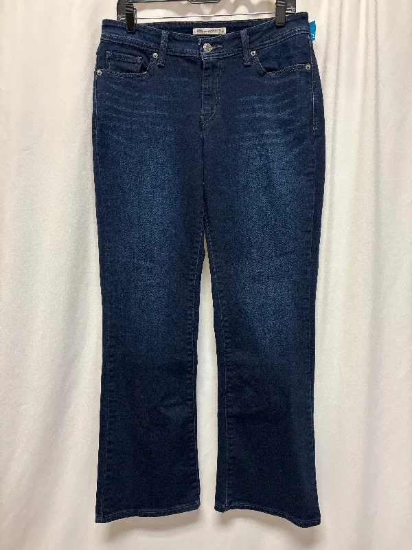 Jeans Boot Cut By Levis In Blue, Size: 12