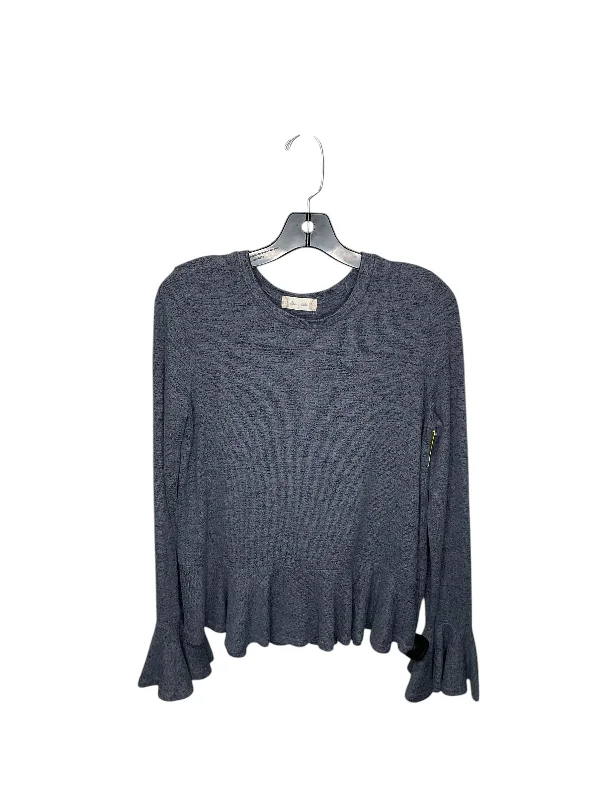 Top Long Sleeve By Altard State In Blue, Size: S