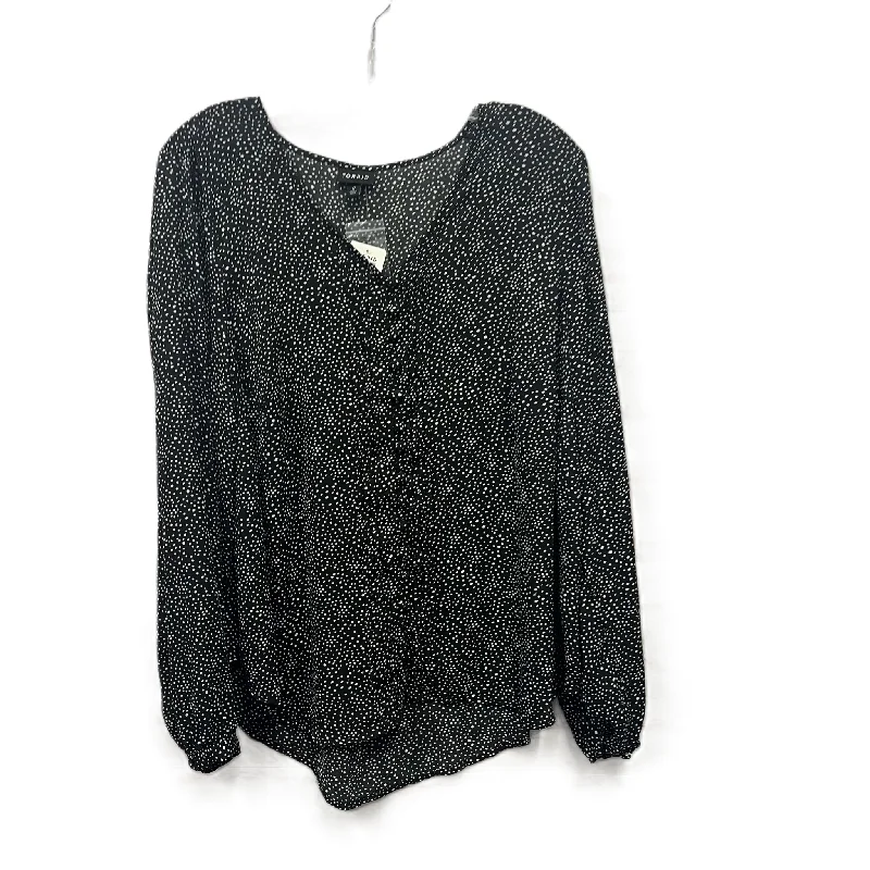 Top Long Sleeve By Torrid In Black, Size: L