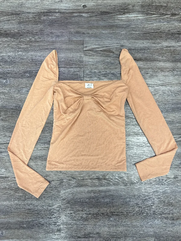 Top Long Sleeve By Wilfred In Coral, Size: Xxs