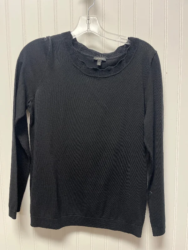 Top Long Sleeve By Talbots In Black, Size: M