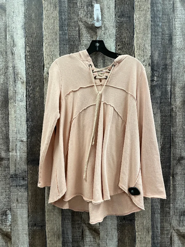 Top Long Sleeve By Altard State In Pink, Size: S