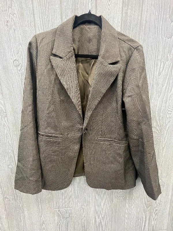 Brown Blazer Shein, Size S