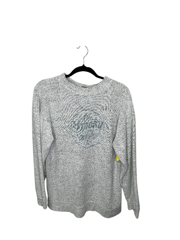 Top Long Sleeve By Clothes Mentor In Grey, Size: L