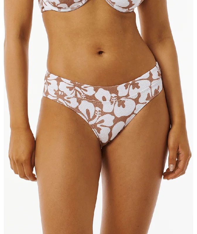 Rip Curl Hibiscus Heat Good Bottom-Brown