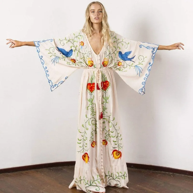 Higher Consciousness Boho Maxi Dress