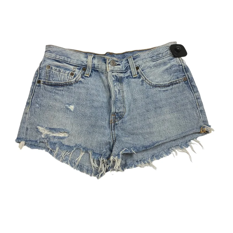 Blue Denim Shorts Levis, Size 4