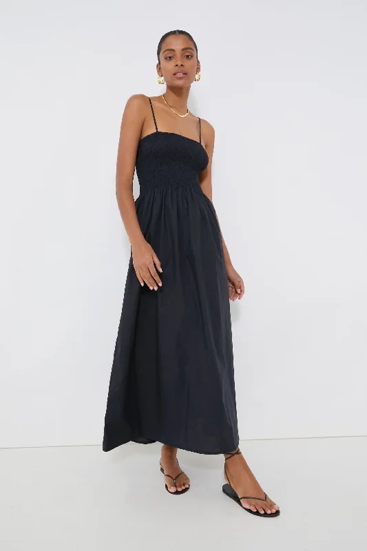 Black Tergu Maxi Dress