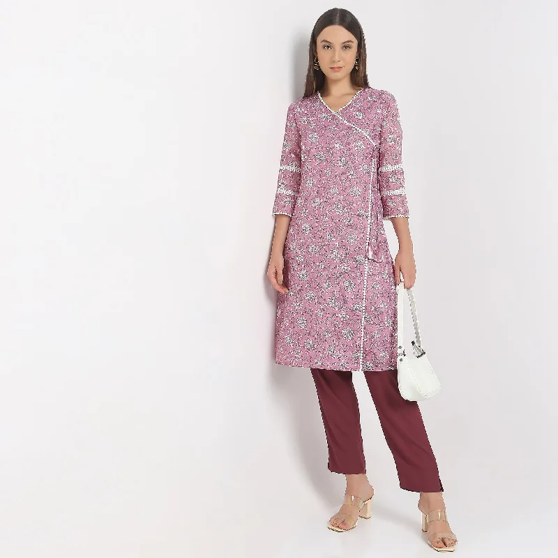 Flare Fit Printed Kurta