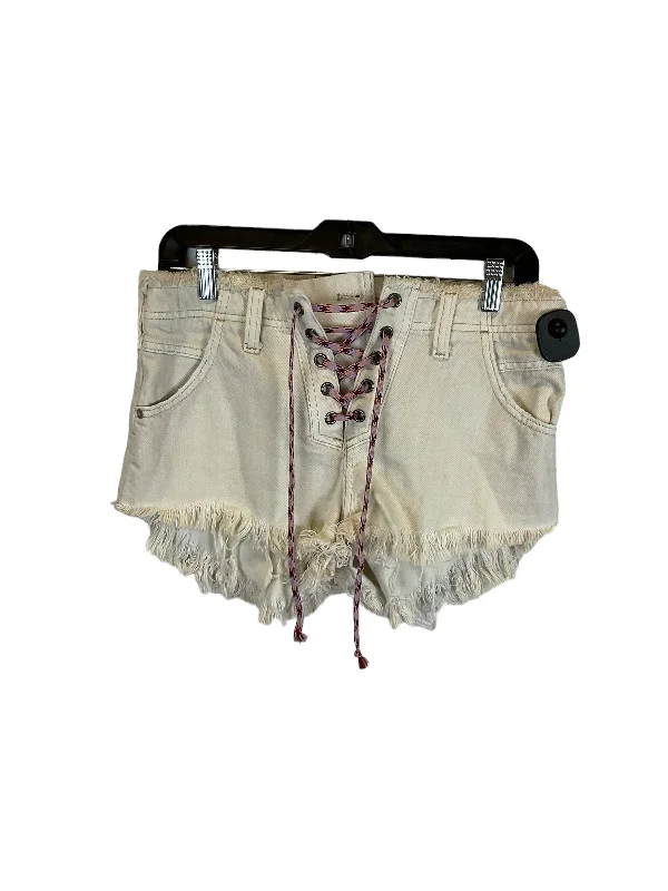 Cream Shorts We The Free, Size 2