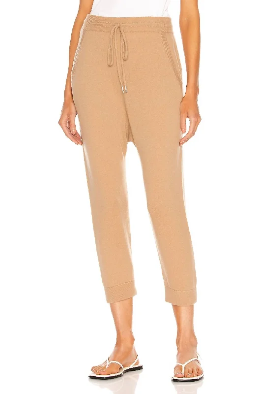 Paris Sweatpant In Camel