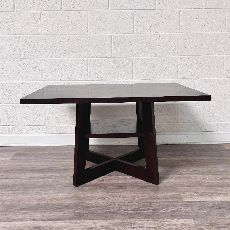 Teton Dark Wood Square End Table (2 available)