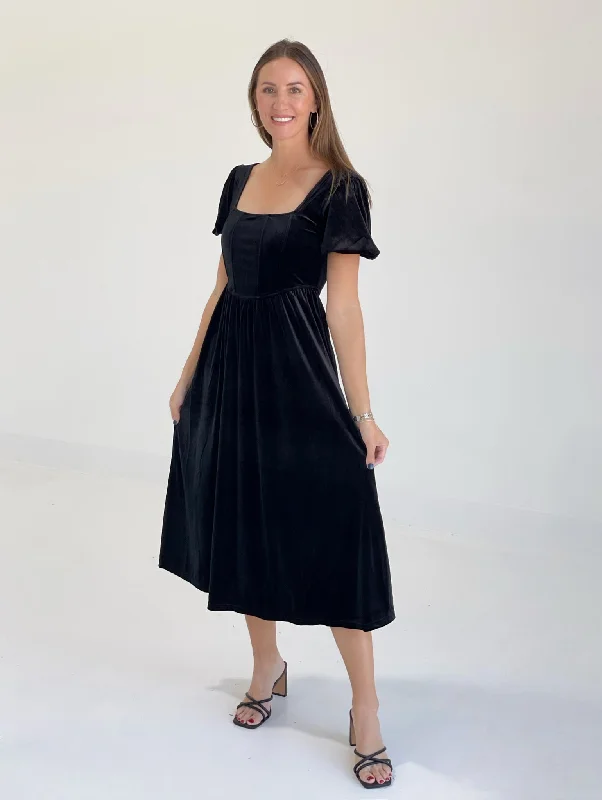 Daphne Dress - Black