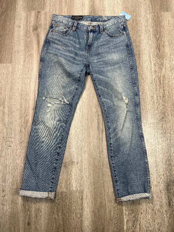 Jeans Boyfriend By J. Crew In Blue Denim, Size: 2