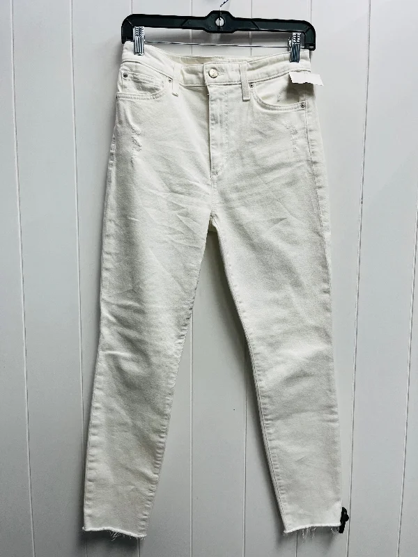 Jeans Skinny By Joes Jeans In White, Size: 4