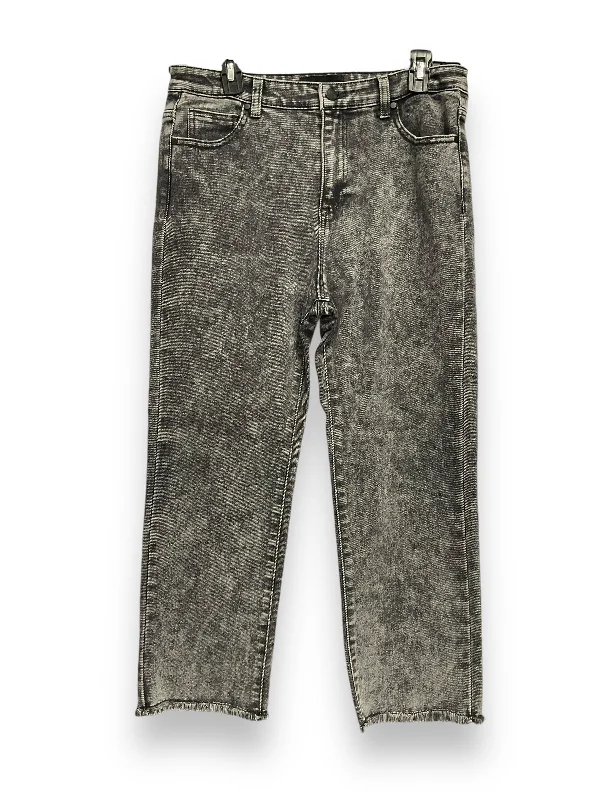 Jeans Straight By Cmc In Grey, Size: 12