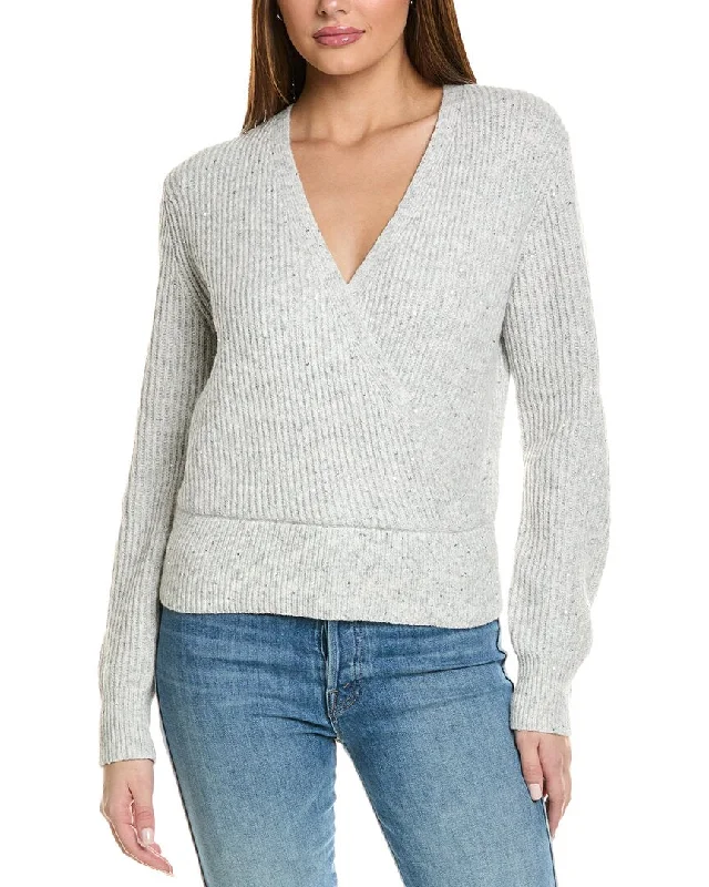 Michael Stars Laurel Surplice Sweater